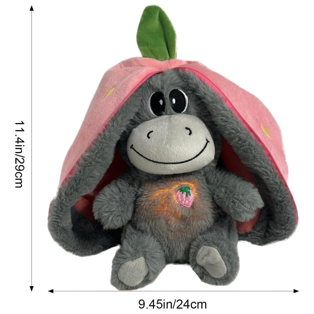 Breathing fruit-shaped Plush Donkey